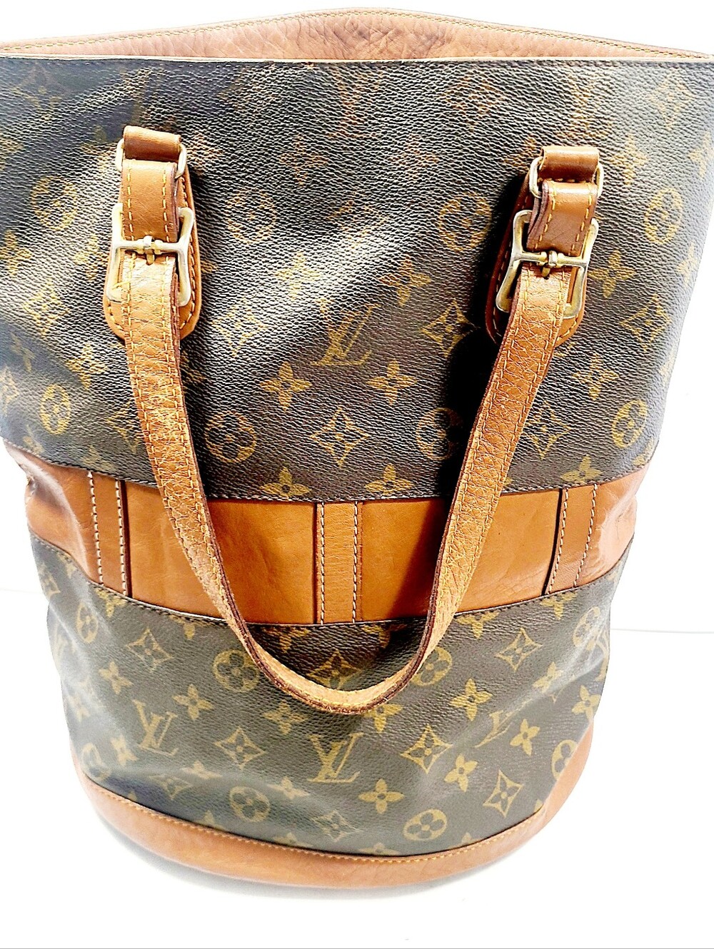 Vintage Louis Vuitton Monogram Bucket Bag - Picture 2 of 6